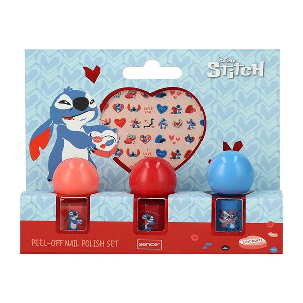 Stitch Nail Polish & Stickers Set - Image 1