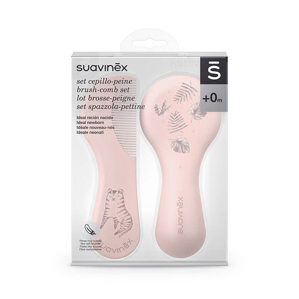 Set Cepillo-Peine Rosa - Image 1
