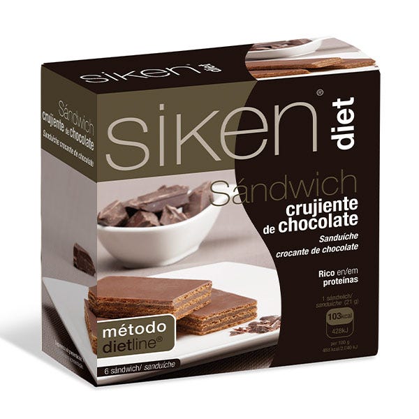 Diet Sándwich Crujiente De Chocolate - Image 1