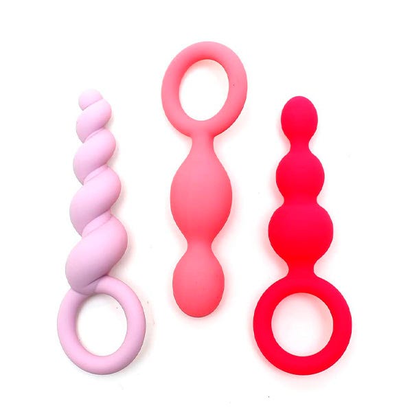 Bolas Anales Booty Call Pack De 3 Colores - Image 1