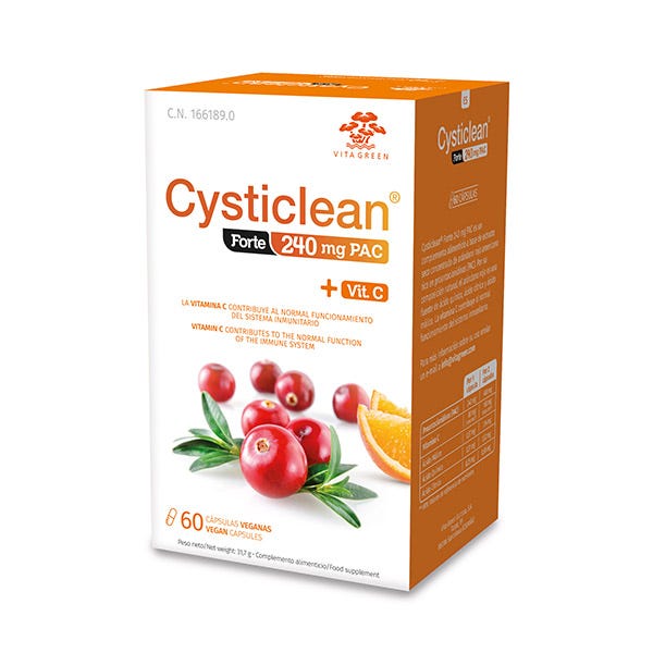 Cápsulas Forte Con PAC, Vitamina C Y Arándano Rojo - Image 1