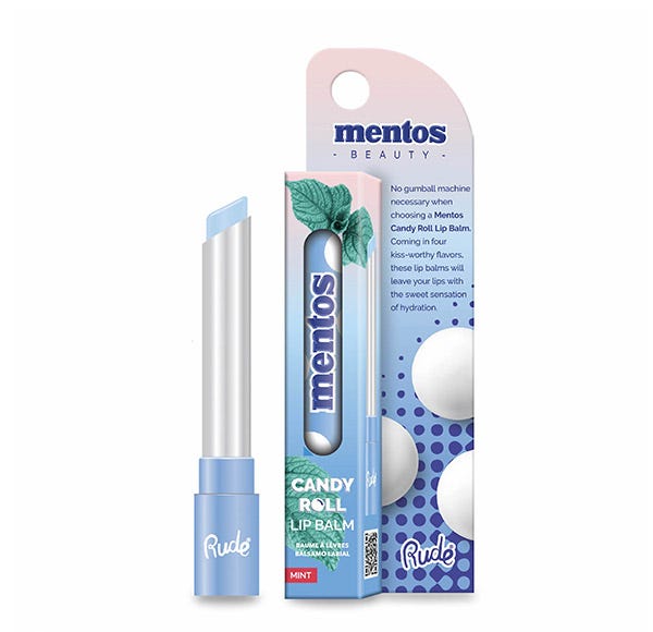 Mentos Candy Roll Lip Balm - Image 1
