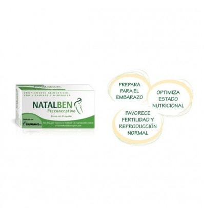 Natalben Preconceptivo 30 caps - Image 1