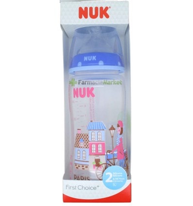 Nuk Biberon Silicona Travel 2L Niña 300ml - Image 1