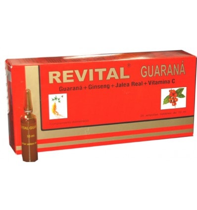 Revital Guaraná 20 ampollas - Image 1