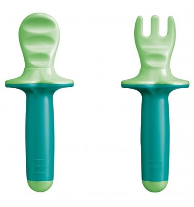 Mam Set Cubiertos 2 unidades Verde - Image 1