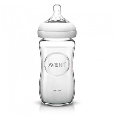 Avent Natural Biberon Cristal 240 ml - Image 1