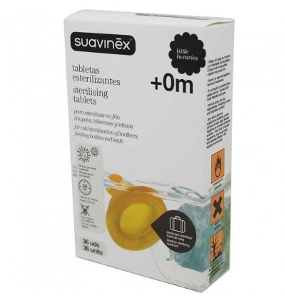 Suavinex Tabletas Esterilizantes 36 unidades - Image 1
