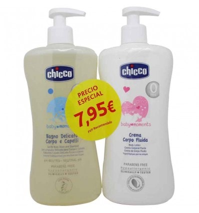 Chicco Pack Gel Limpiador+Crema Cuerpo - Image 1