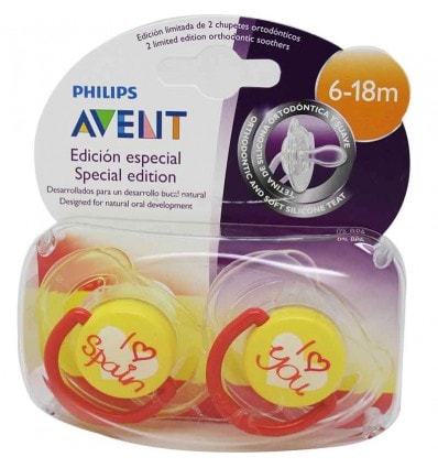 Avent Chupetes Silicona España 6-18 meses - Image 1