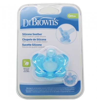Dr Browns Chupete Silicona 1 Pieza Azul - Image 1