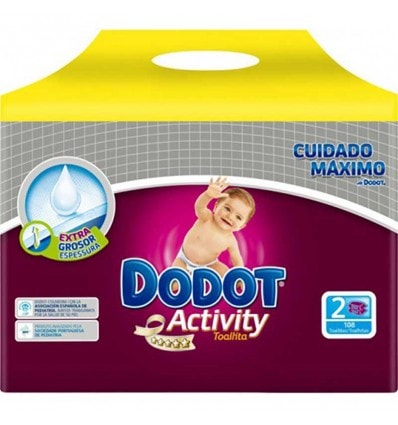 Dodot Activity Toallitas 108 Unidades - Image 1