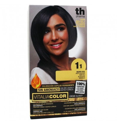 Th Pharma Vitaliacolor Tinte 11 Negro Azul - Image 1
