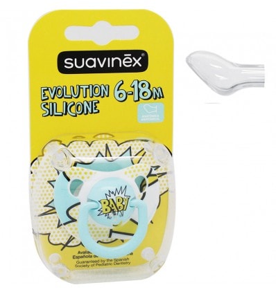 Suavinex Chupete Silicona Baby Art 6-18 m - Image 1
