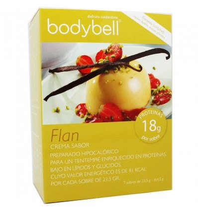 Bodybell Flan Vainilla 7 Sobres - Image 1