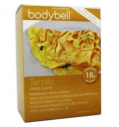Bodybell Tortilla Queso 7 Sobres - Image 1