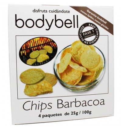 Bodybell Chips barbacoa 100 g - Image 1