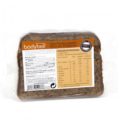 Bodybell Pan Multicereales 250 g - Image 1