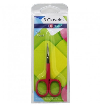 3 Claveles Tijeras Cuticulas 3.5 cm Rosa - Image 1