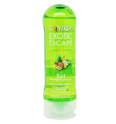 Control Gel Masaje Lubricante Exotic Escape 200 ml - Image 1