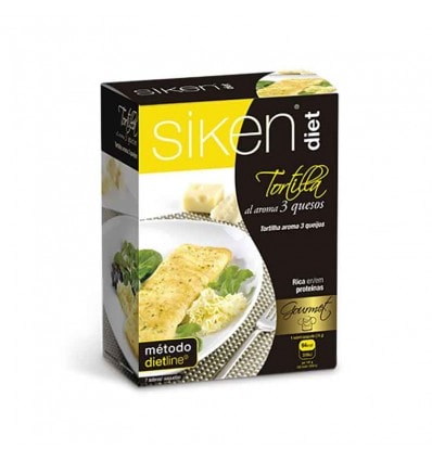 Siken Diet Tortilla Queso Gourmet 7 Sobres - Image 1