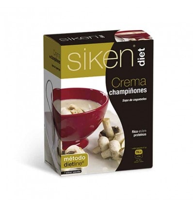 Siken Diet Crema Champiñones 7 Sobres - Image 1