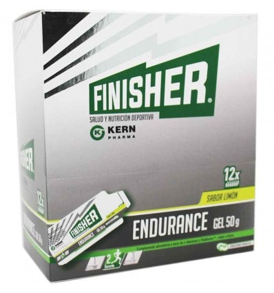 Finisher Endurance Gel Limón 12 Sobres - Image 1
