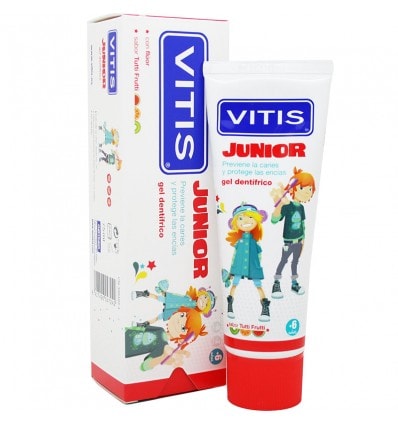 Vitis Junior Gel Tutti Frutti 75 ml - Image 1