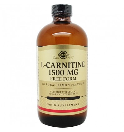 Solgar L-Carnitina 1500 mg Limón 473 ml - Image 1