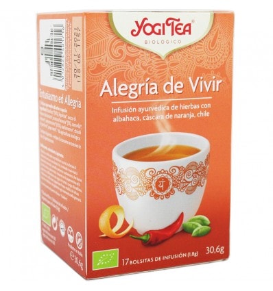 Yogi Tea Alegría de Vivir 17 Bolsitas - Image 1