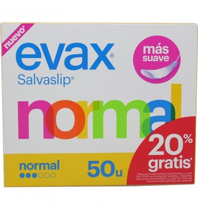 Salvaslip Evax Normal 44 unidades+6Unidades Gratis - Image 1