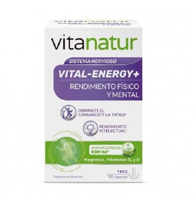 Vitanatur Vital Energy+ 120 Capsulas - Image 1