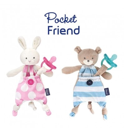 Chicco Guarda Chupete Pocket Friend - Image 1