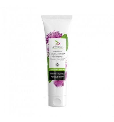 Armonía Jabón Facial Arcilla Gris 150ml - Image 1
