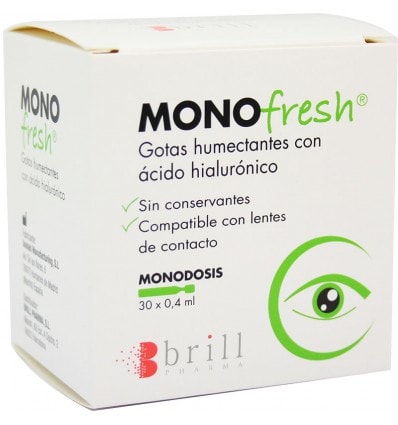 MonoFresh Lagrimas Artificiales 30 Monodosis Hialuronico - Image 1