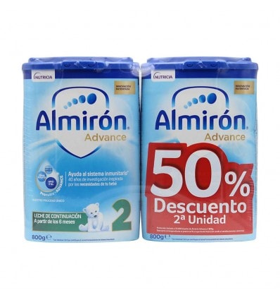 Almiron Advance 2 800 g + 800g Duplo Promocion - Image 1