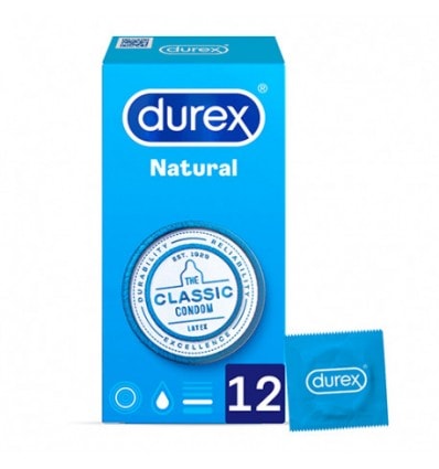 Durex Preservativos Natural 12 unidades - Image 1