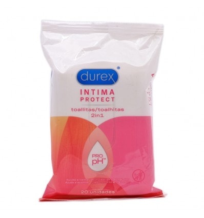 Durex Intima Protect Toallitas 20 Unidades - Image 1