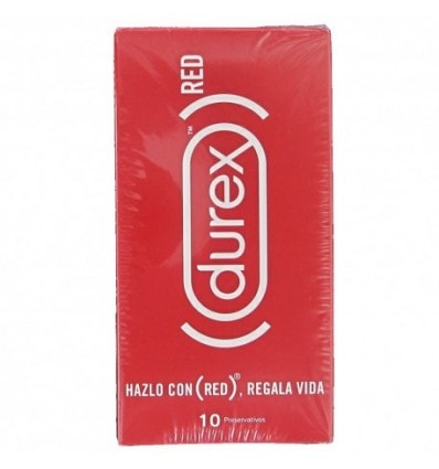 Durex Preservativo Red 10 Condones - Image 1