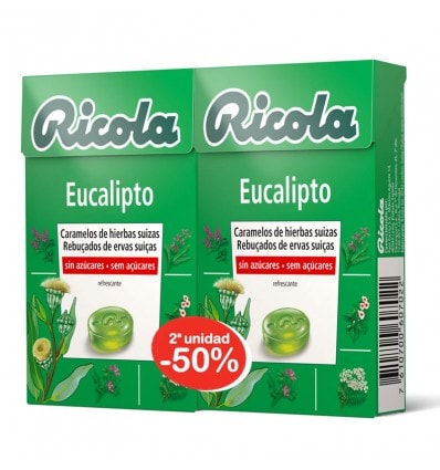 Ricola Duopack Caja Eucalipto Caramelos Doble - Image 1