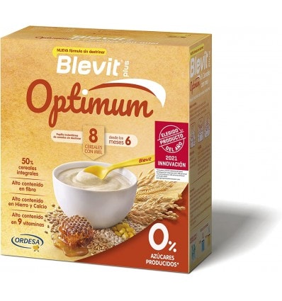 Blevit Optimum 8 Cereales Miel 400g - Image 1