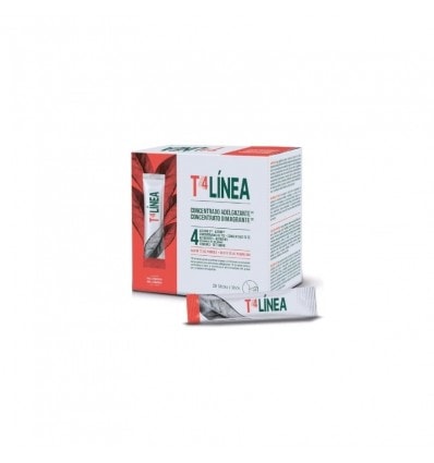 T4 linea gel liquido 28 sticks Sabor Té de Pomelo - Image 1