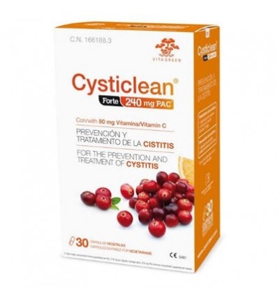 Cysticlean Forte 240mg 30 Cápsulas - Image 1