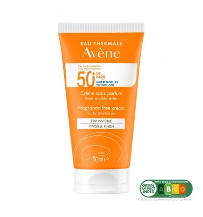 Avène Protector Solar Crema Sin Perfume SPF50 50ml - Image 1