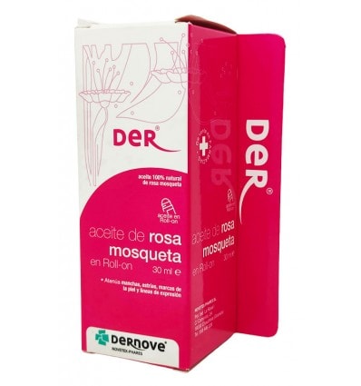 Dernove Aceite de Rosa Mosqueta Roll On 30ml - Image 1