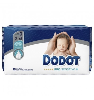 Dodot Prosensitive Talla 0 0-3 kg 38 Unidades - Image 1