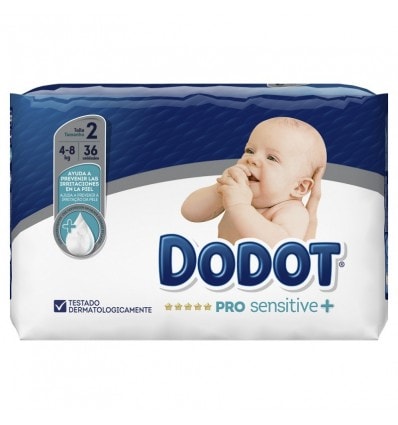 Dodot Prosensitive Talla 2 4-8 kg 36 Unidades - Image 1