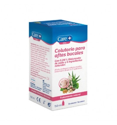 Care+ Aftas Bucales Colutorio 120ml - Image 1