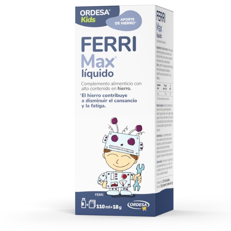 Ordesa Kids Ferrimax Líquido 110 ml - Image 1