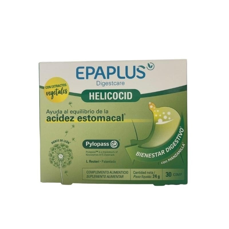 Epaplus Digestcare Helicocid 30 Comprimidos - Image 1